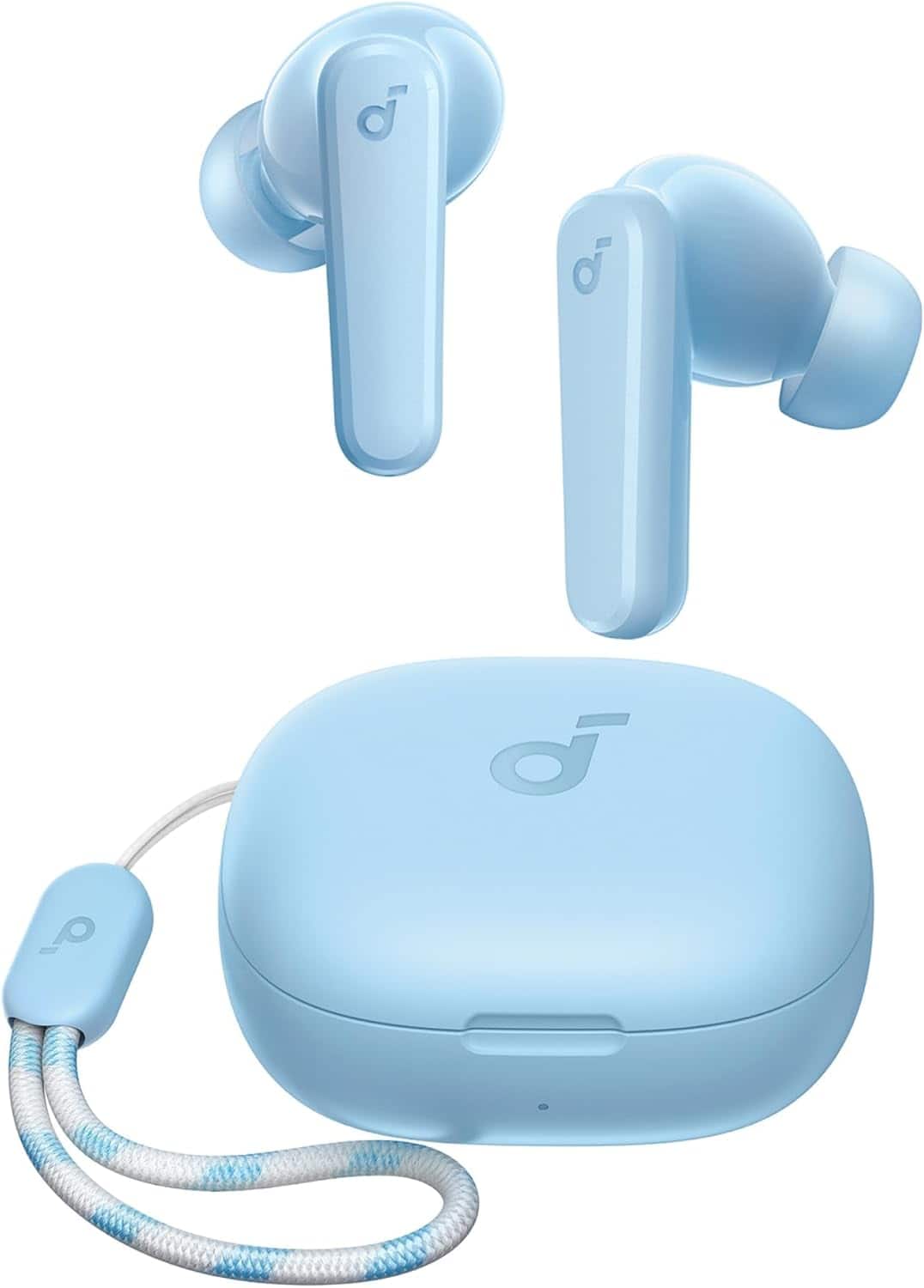 Soundcore - by Anker P20i True Wireless In-Ear Headphones - Light Blue