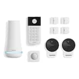 SimpliSafe - 9pc Outdoor Home Security System - White