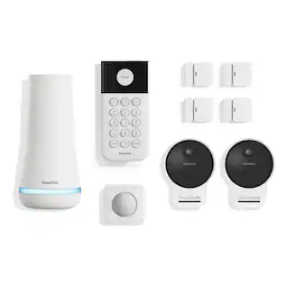 SimpliSafe - 9pc Outdoor Home Security System - White