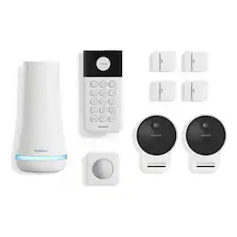 SimpliSafe - 9pc Outdoor Home Security System - White