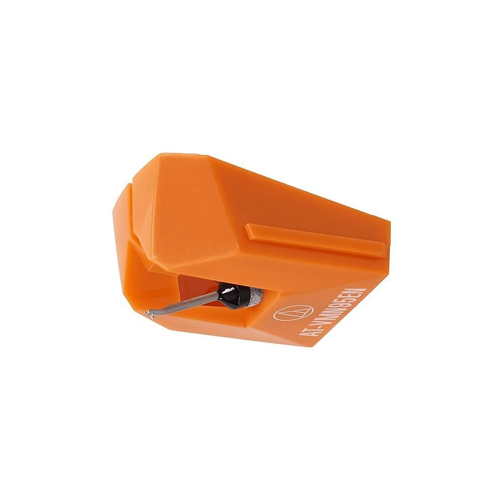 Angle. Audio-Technica - Audio Technica AT-VMN95EN Replacement Stylus - Orange.