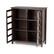 Alt View 12. Simpli Home - Burlington Medium Storage Cabinet - Mahogany Brown.