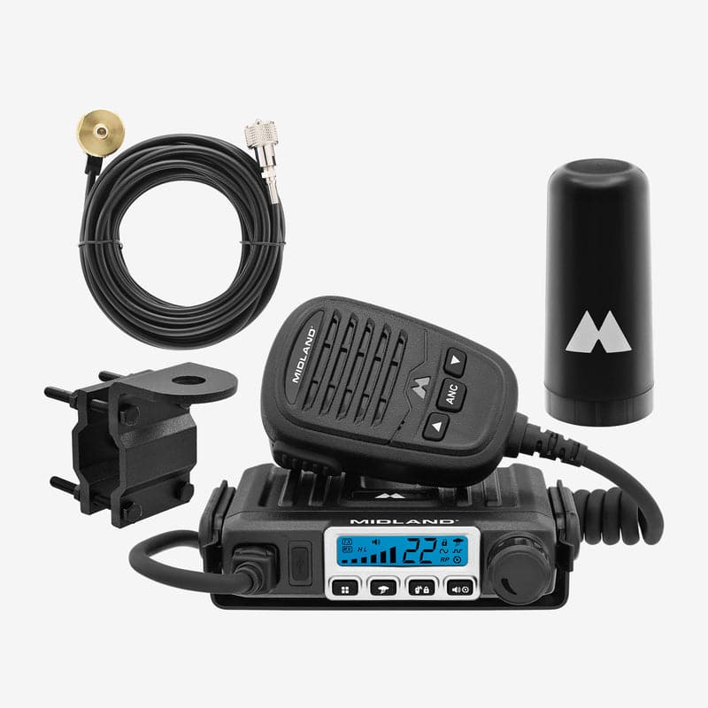 Midland - MXT115AGVP3 - MicroMobile® GMRS 15-Watt Two-Way Radio Farm Tractor Bundle - MXT115AGVP3 - Black price history on PriceWatchPro
