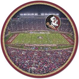 WinCraft - Florida State Seminoles Round 500-Piece Puzzle - Multicolor