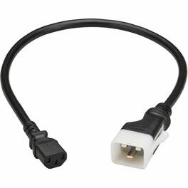 Tripp Lite - series P032-E02 Power Extension Cord - For Computer, Monitor, HDTV, PDU, Printer, Server, Tablet, UPS - Black