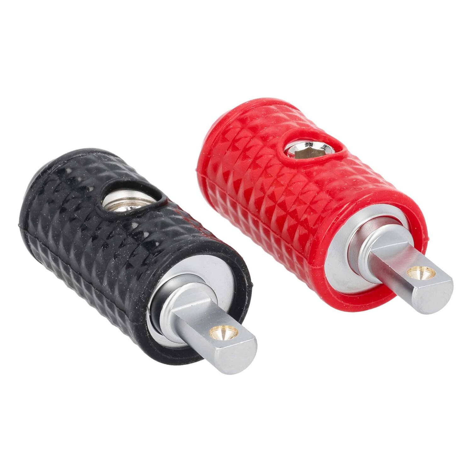 Alt View 2. Install Bay - IBWRD04P Single 0 AWG to 4 AWG Amplifier Input Wire Reducer, Pair - Black/Red.