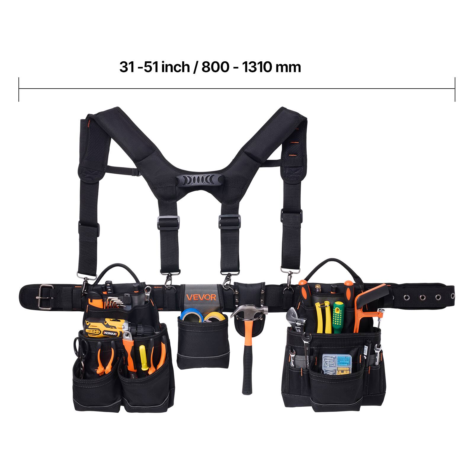 31-51 inch / 800-1310 mm  
VEVOR