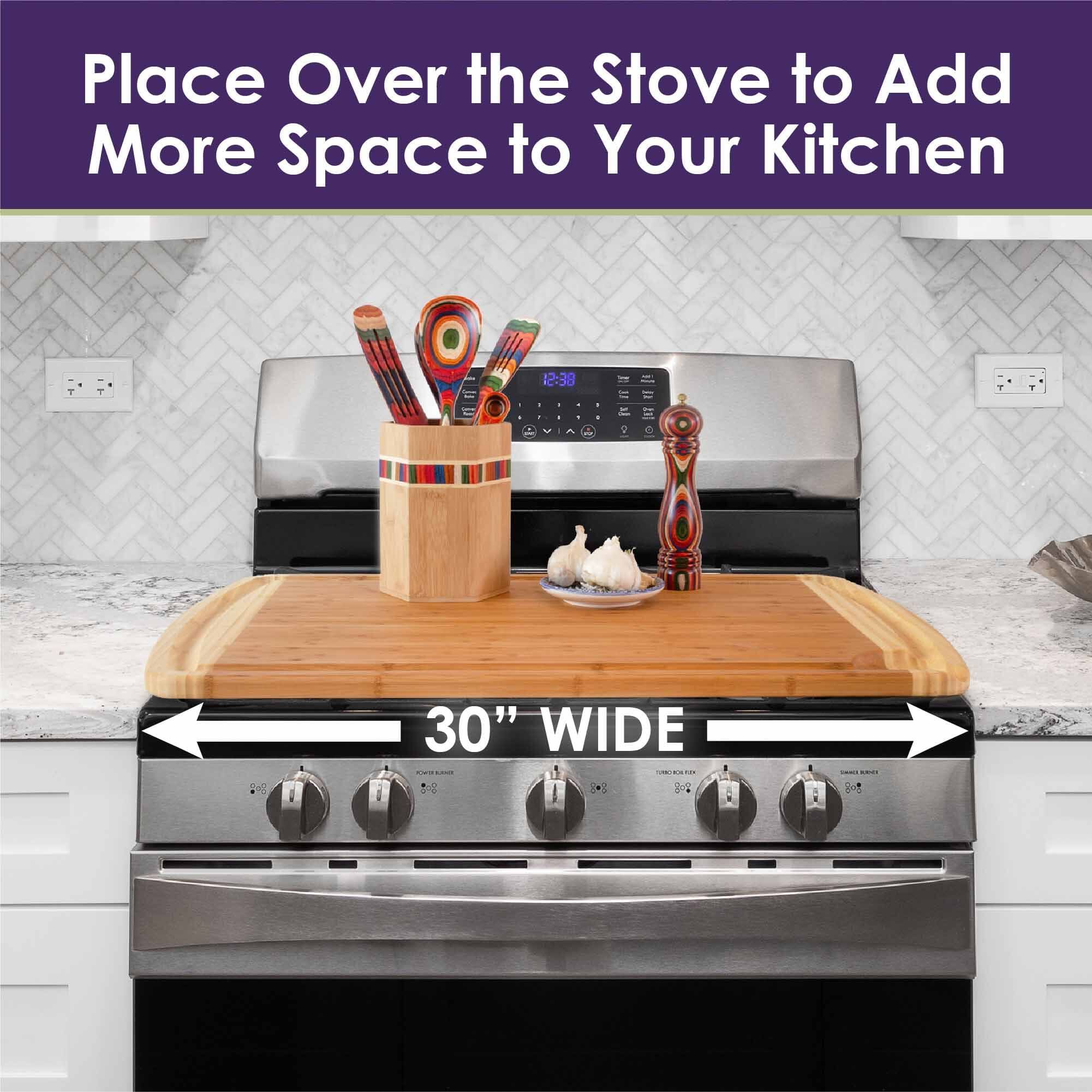 Place Over the Stove to Add More Space to Your Kitchen

30" WIDE