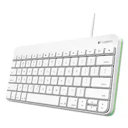 Logitech - 920-006341 Wired Keyboard for iPad - White