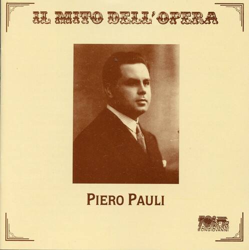 Piero Pauli - Arias   - COMPACT DISCS [CD]