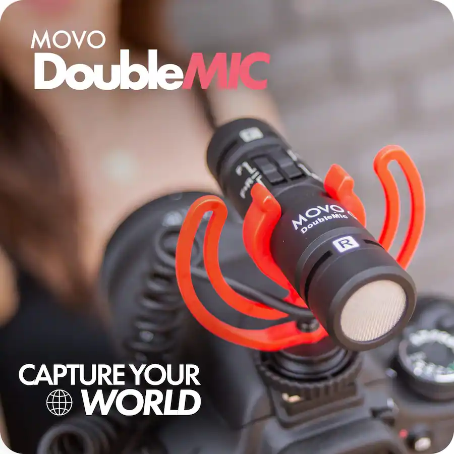 Movo X1-Mini Microphone Vidéo Pour Appareil Photo - Microphone Movo X1-Mini Microphone Vidéo Pour Appareil Photo - Microphone