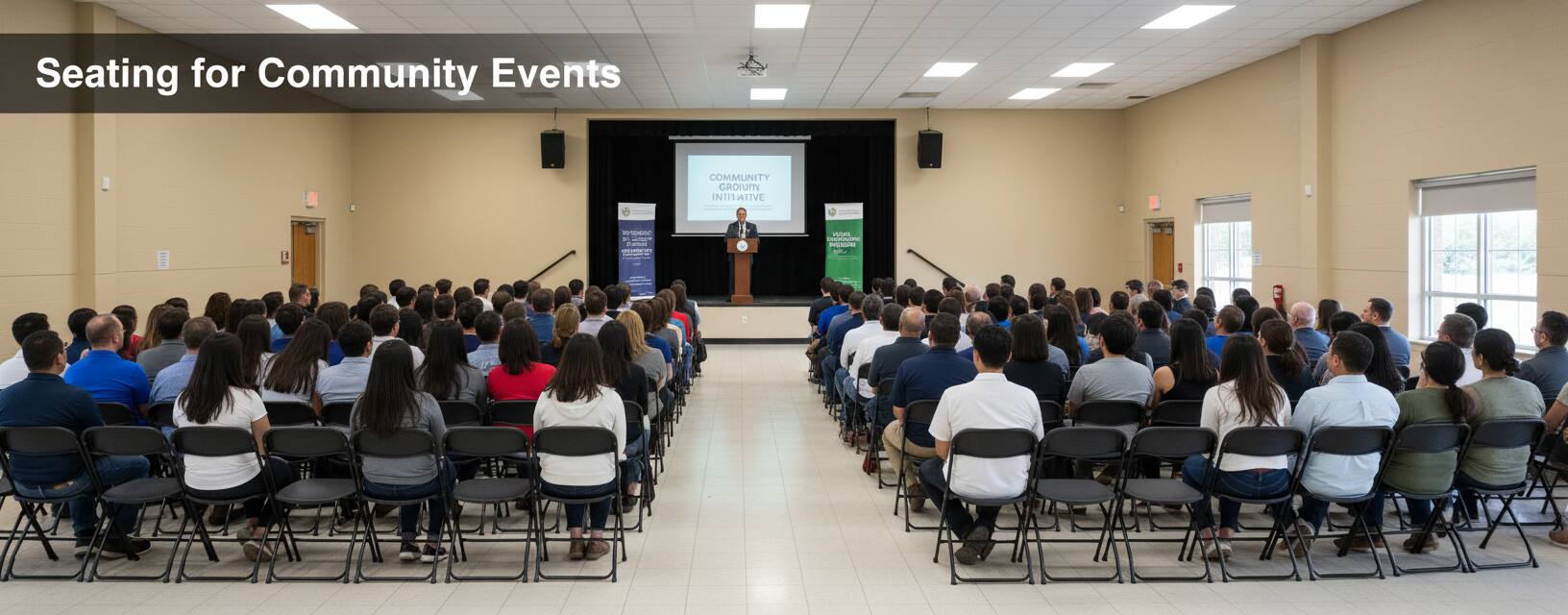 Seating for Community Events

COMMUNITY INITIATIVE