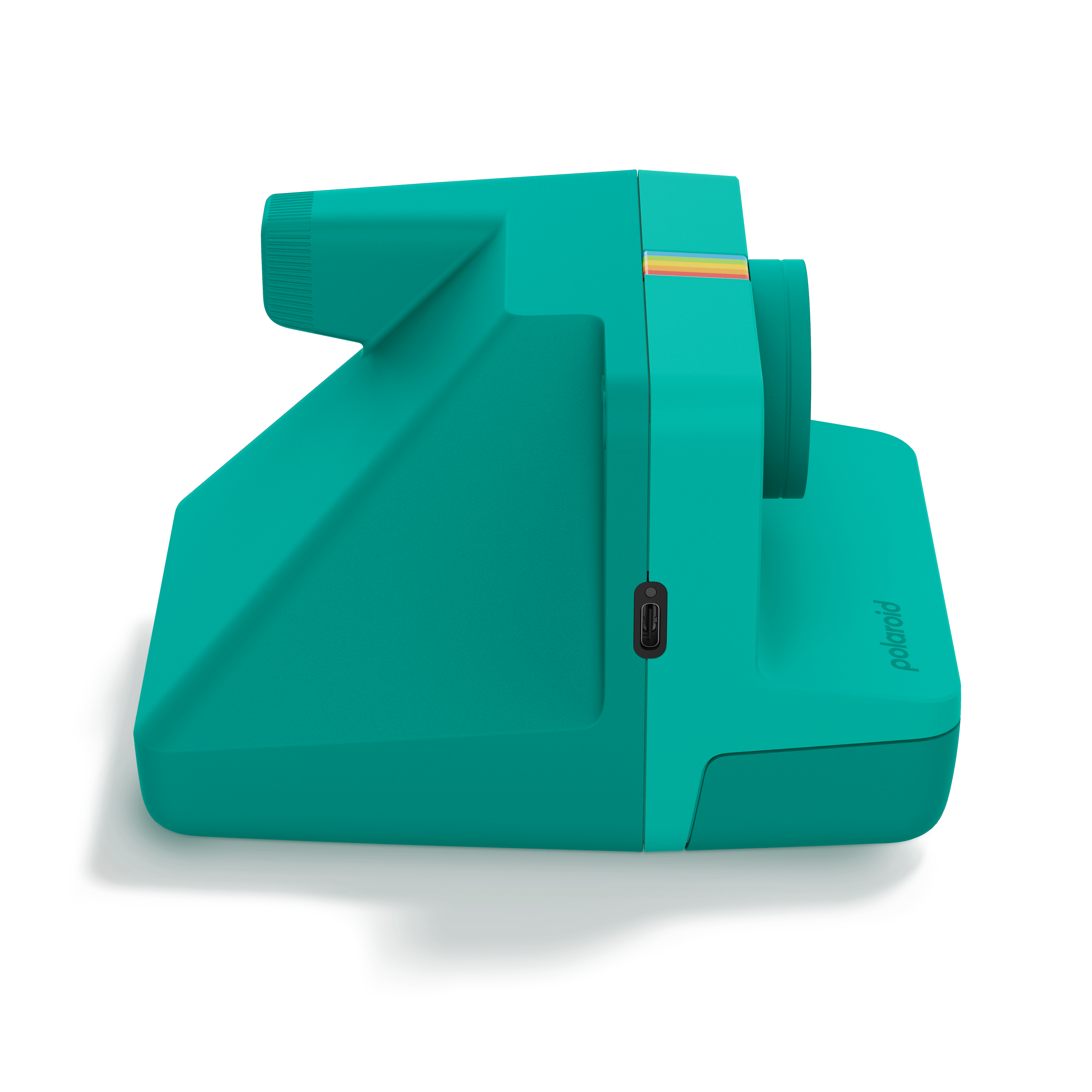 Alt View 6. Polaroid - Now Instant Camera Generation 3 - Teal - Teal.