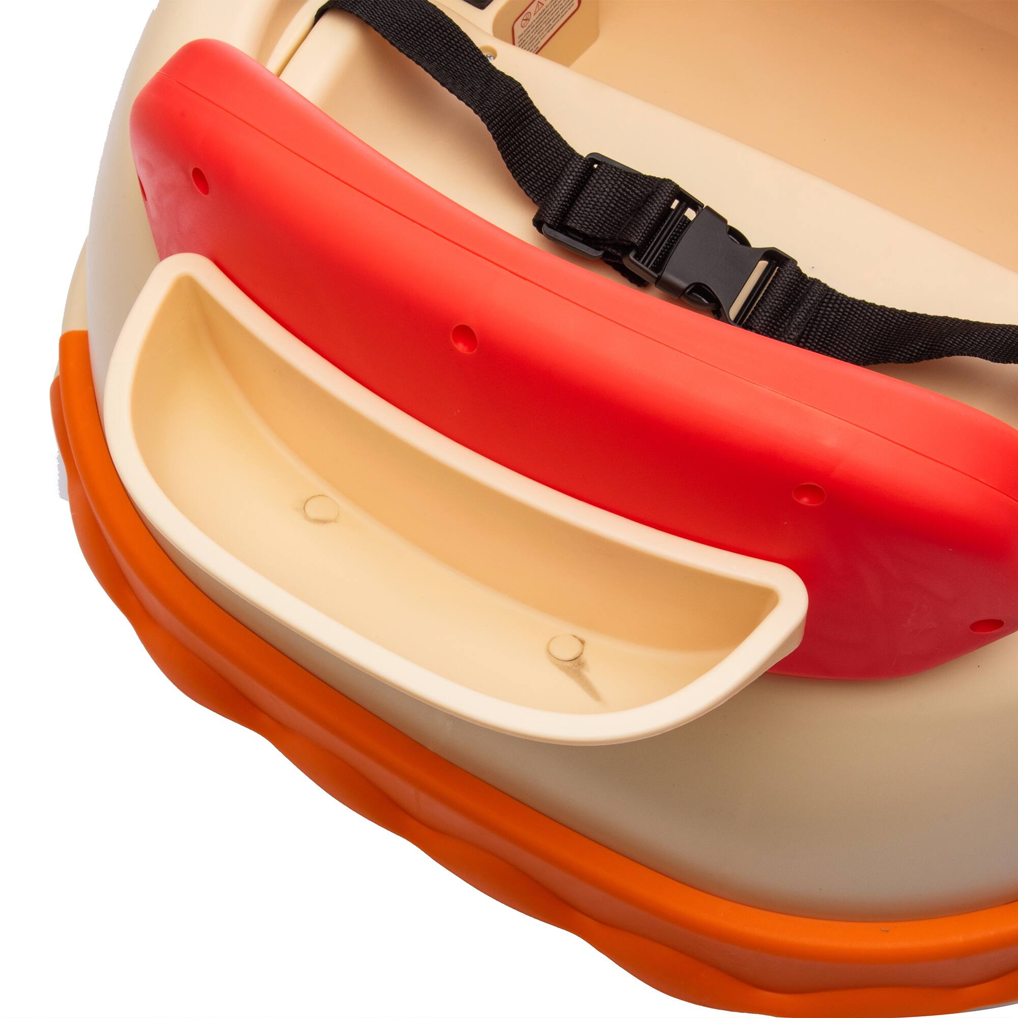 Back. Aukfa - 12V Kids Ride On Bumper Car - Parent Remote Control, 360° Rotation, Bluetooth, LED Lights, Anti-Rollover for Ages 2-5.