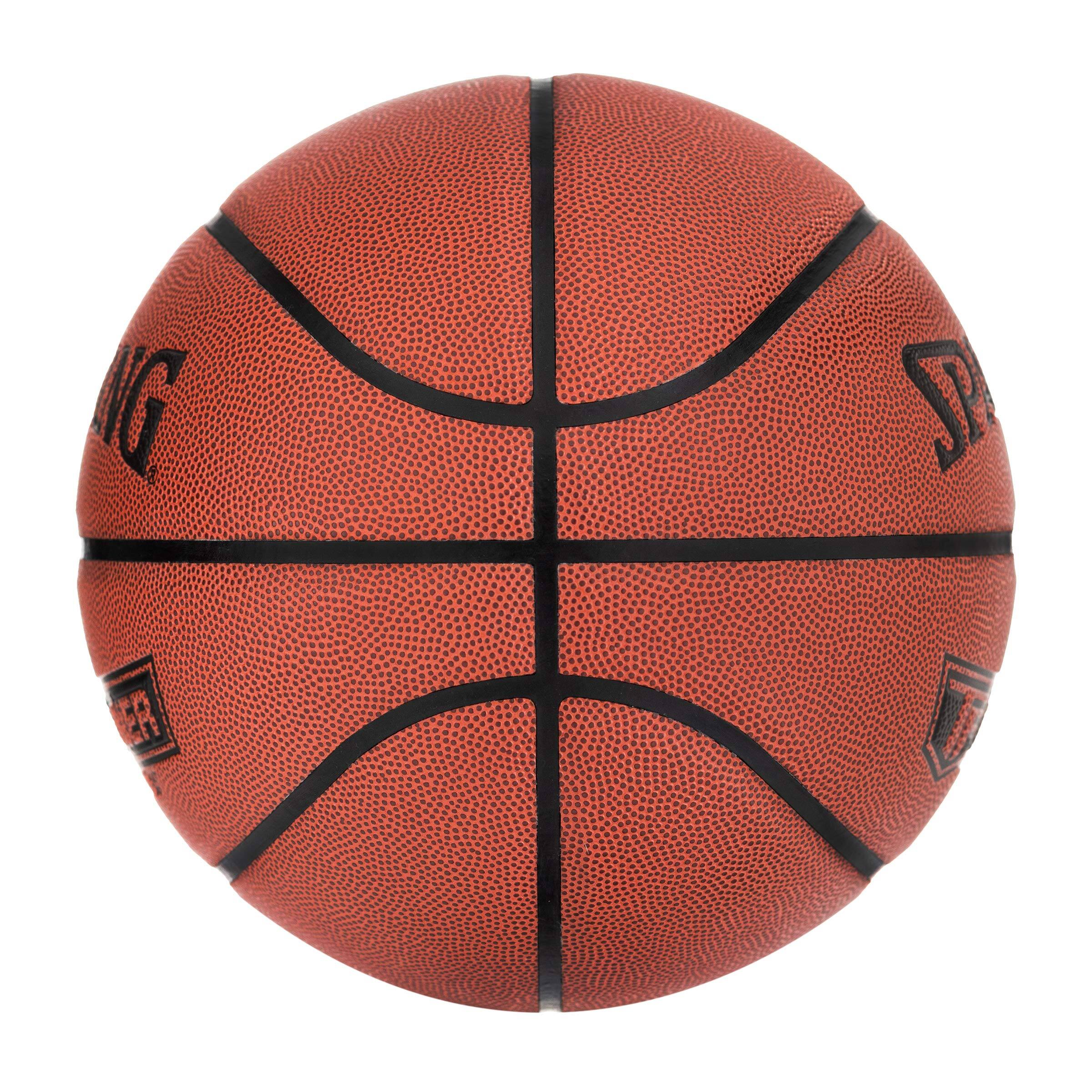 Left. Spalding - Spalding TF Trainer 33" Oversized Indoor Basketball - Brown.