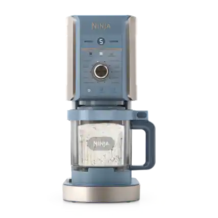 NINJA
INSTALL
5
ENJOY
ADVANCED CREAMIFY TECHNOLOGY
TOP FULL BOTTOM CH CREAM CREAMICCINO LITE DE SCOOPABLE PAULE DRINKANCE FROZEN CREAM
FORGET GELATO MILKSHAKE
FROZEN YOGURT
ITALIAN ICE
*MIX-IN
RE-SPIN
NINJA