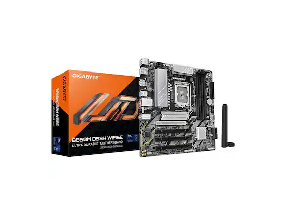 1 GIGABYTE ULTRA DURABLE 8860M DS3H WIFI6E MOTHERBOARD ULTRA DURABLE