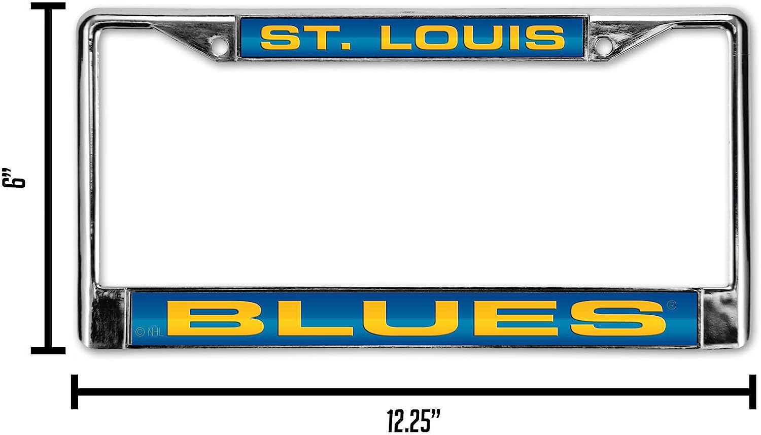 ST. LOUIS  
BLUES  

6" x 12.25"