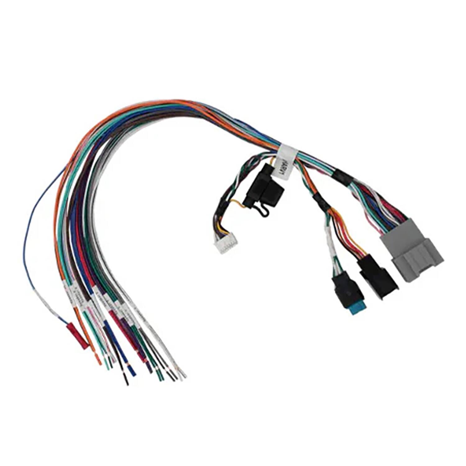 Left. PAC - AmpPRO4 Amp Integration Interface AP4-FD32 for 2025 and Up Ford Factory-Amplified System - Blue/Black.