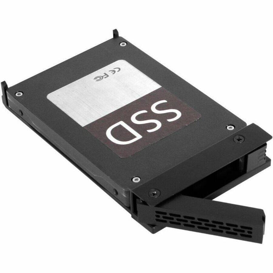 Alt View 8. Icy Dock - Icy Dock ExpressCage MB324SP-1B Drive Enclosure for 5.25" SATA/600, 12Gb/s SAS Rack-mountable - Black - Hot Swappable.