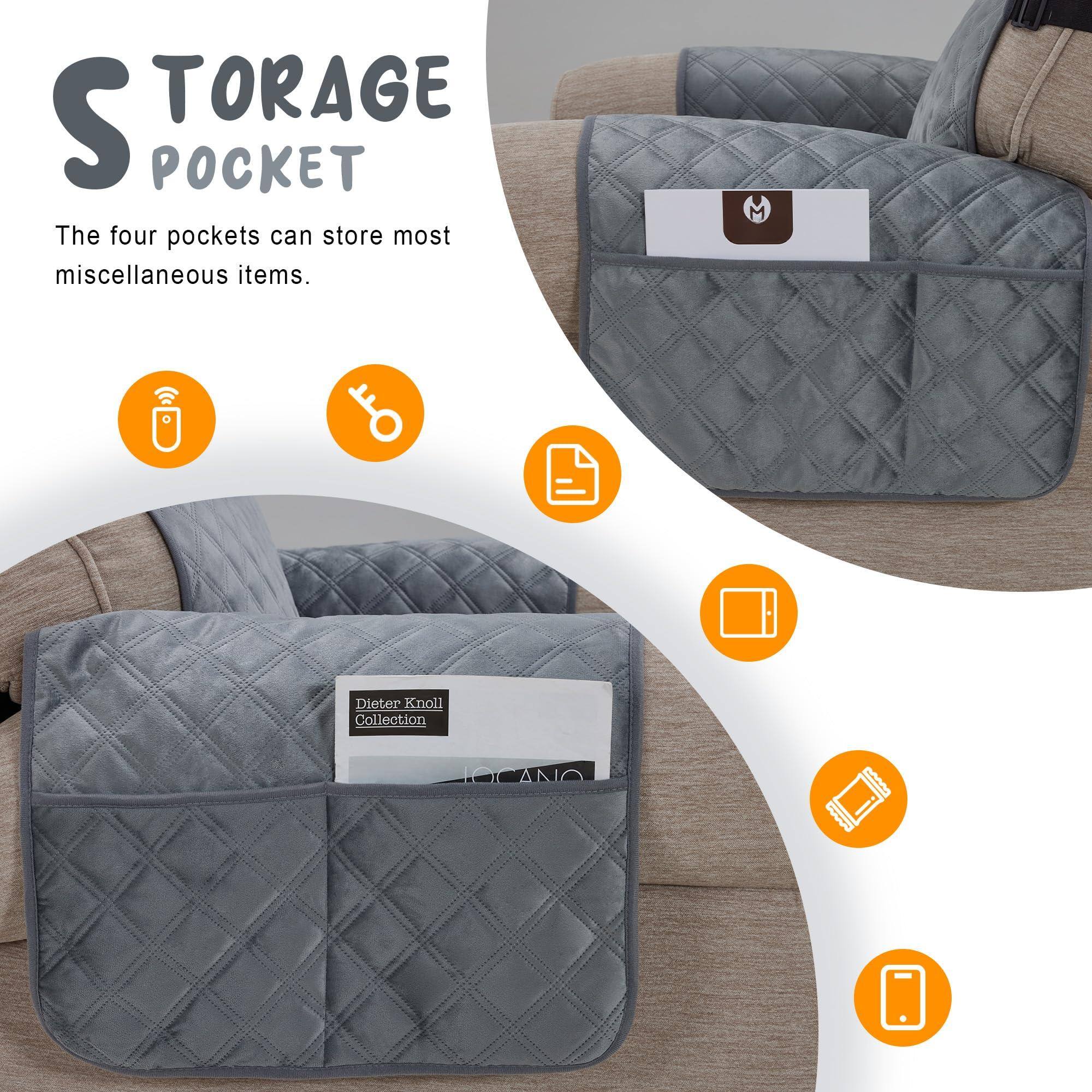 **STORAGE POCKET**

The four pockets can store most miscellaneous items.

- Dieter Knoll Collection