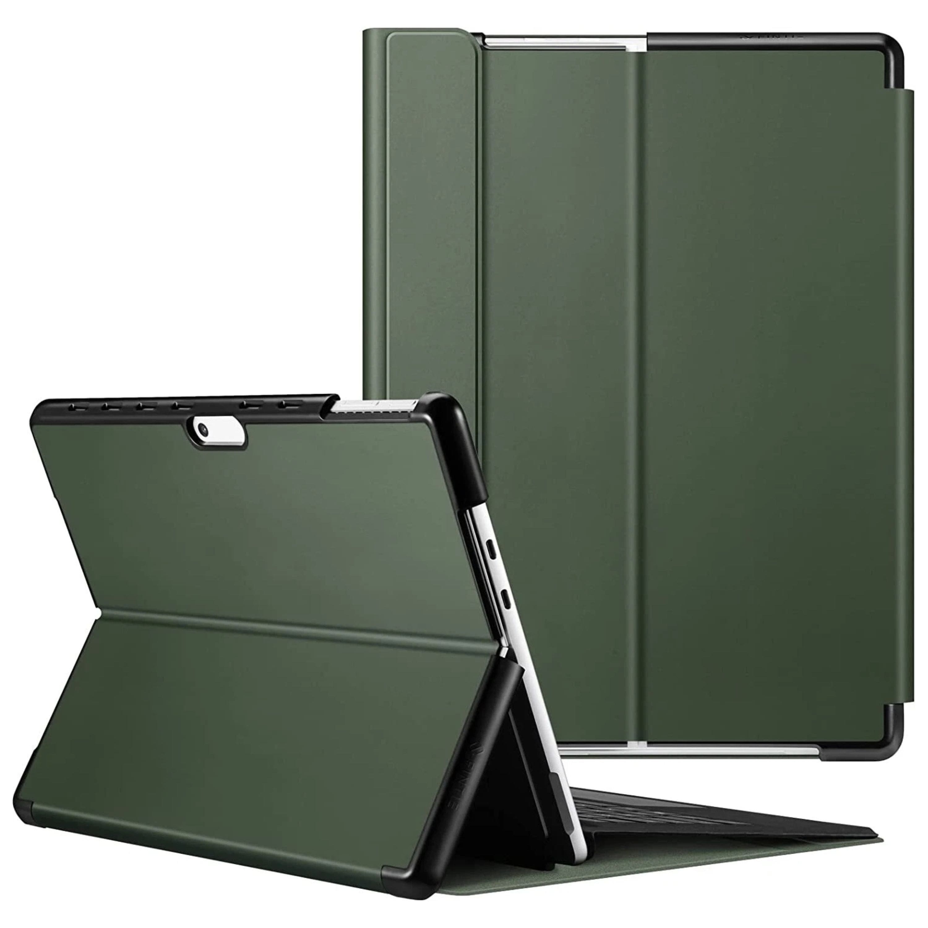Kitcheniva - Slim Portfolio Case for Microsoft Surface Pro 11/10/9 Protective Cover 13 Inch Alphine Green - Alpine Green