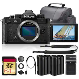 Nikon - Zf Mirrorless Camera (Black) (10pc Bundle)