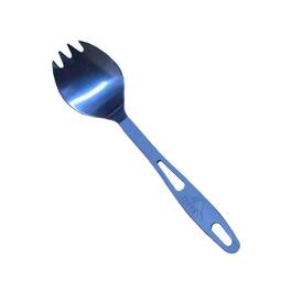 TOAKS - Titanium Spork with Polished Head - Blue