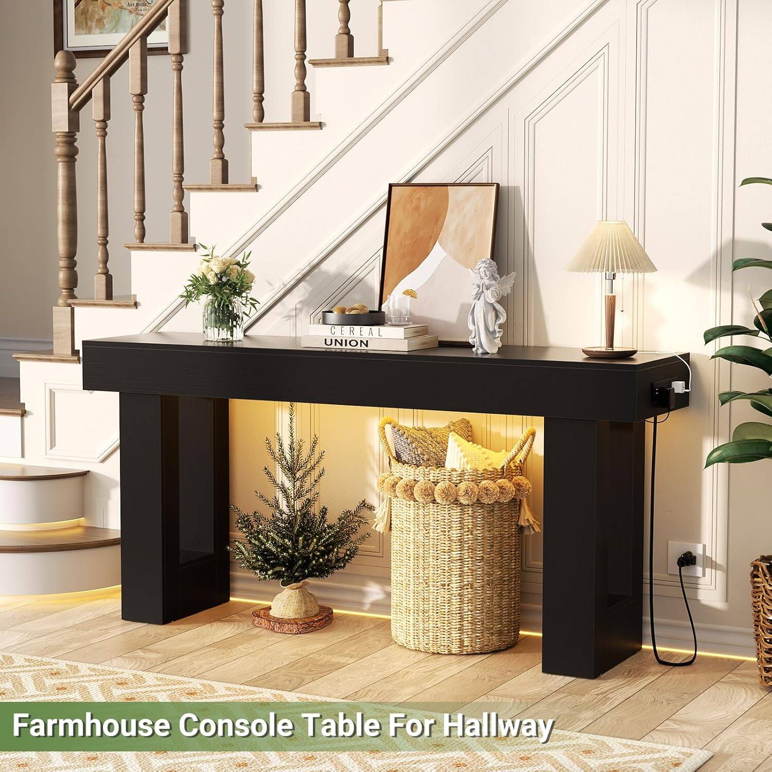 MTAL CEREAL UNION  
Farmhouse Console Table For Hallway