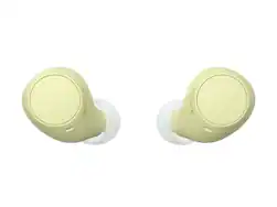 Sony - WFC510 Truly Wireless Earbuds - Yellow - Front_Zoom