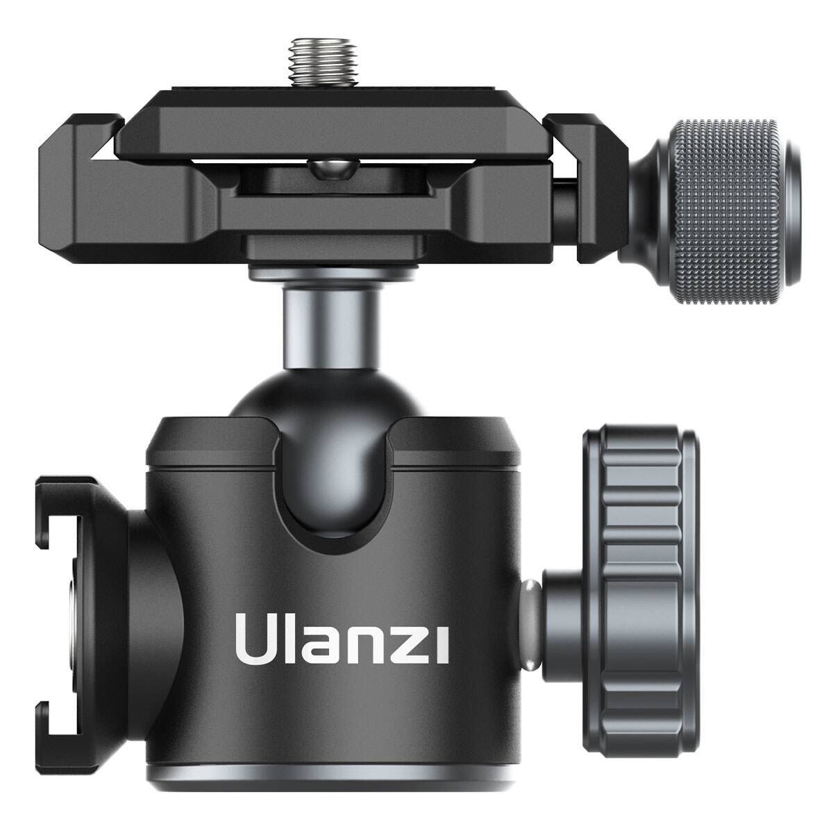 Front. Ulanzi - Ulanzi ULANZI U-80L ARCA SIDE COLD SHOE BALL H.