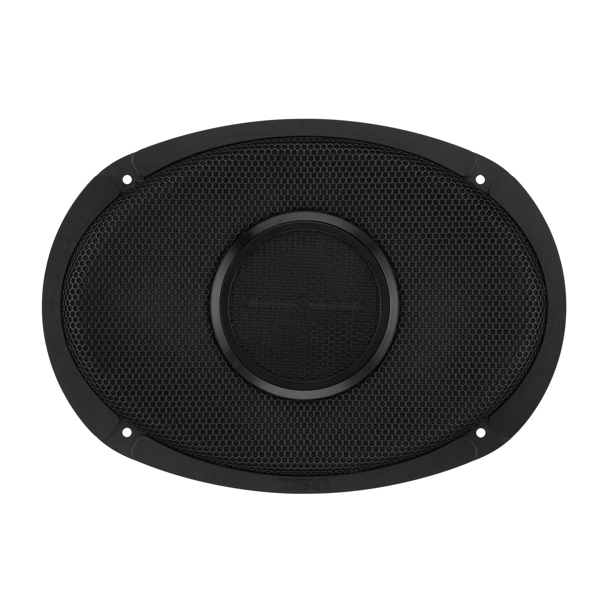 Alt View 2. DS18 Audio - PRO 6x9" 2-way Coaxial Speaker with Built-in Driver, 175W RMS 2-Ohm.