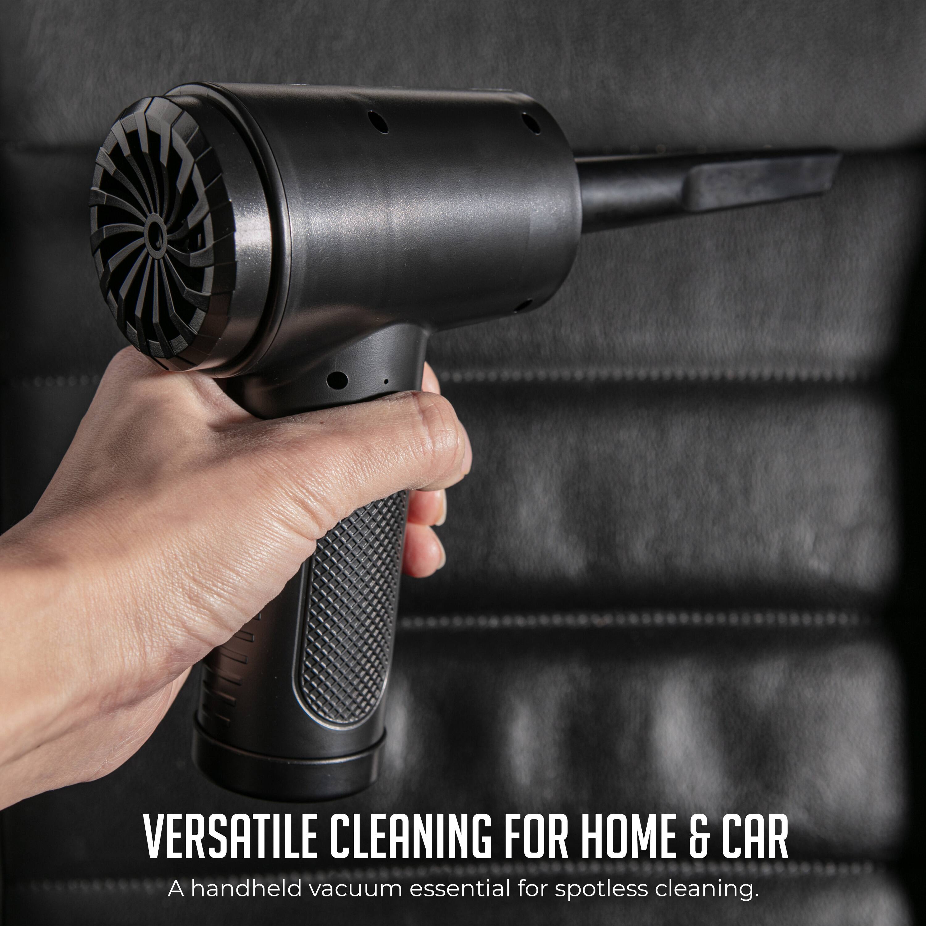 VERSATILE CLEANING FOR HOME & CAR  
A handheld vacuum essential for spotless cleaning.