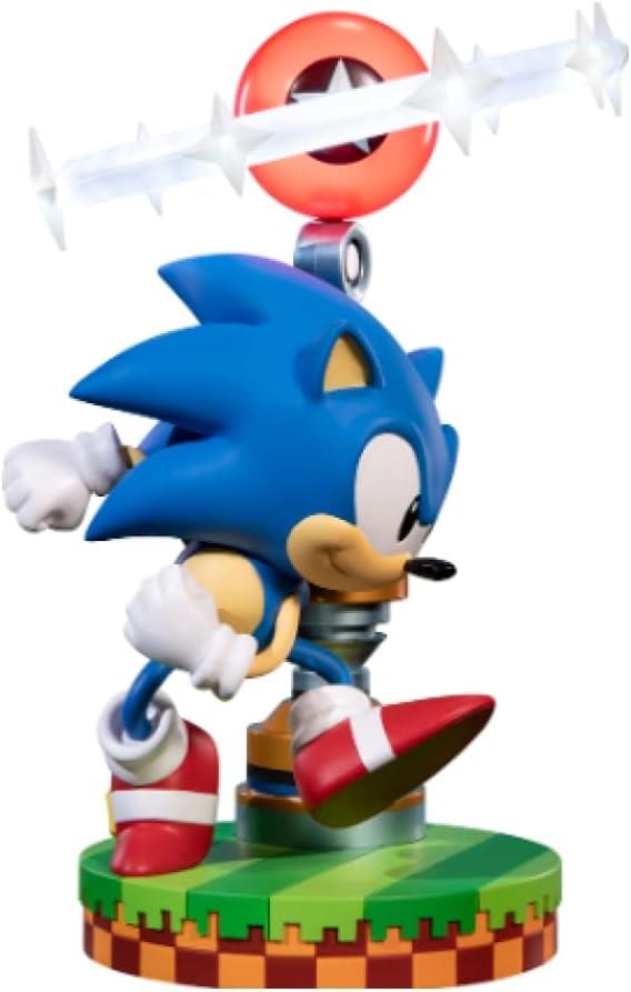 Alt View 2. First 4 Figures - Sonic The Hedgehog 11 Inch PVC Statue | Collector's Edition - Multi-Colored.