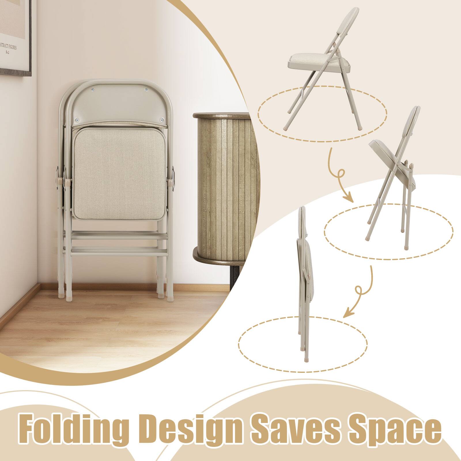 Folding Design Saves Space