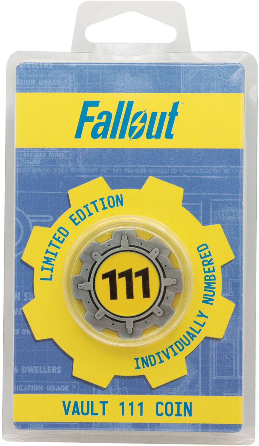 Fallout  
LIMITED EDITION  
VAULT 111 COIN  
111  
INDIVIDUALLY NUMBERED