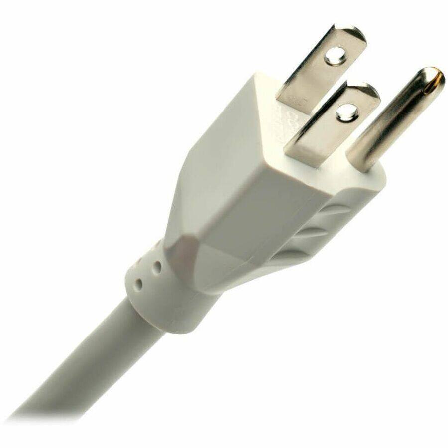 Alt View 3. Tripp Lite - Tripp Lite by Eaton Protect It! 7-Outlet Surge Protector 4 ft. (1.22 m) Cord 1080 Joules 1 Diagnostic LED Light Gray - Unknown.