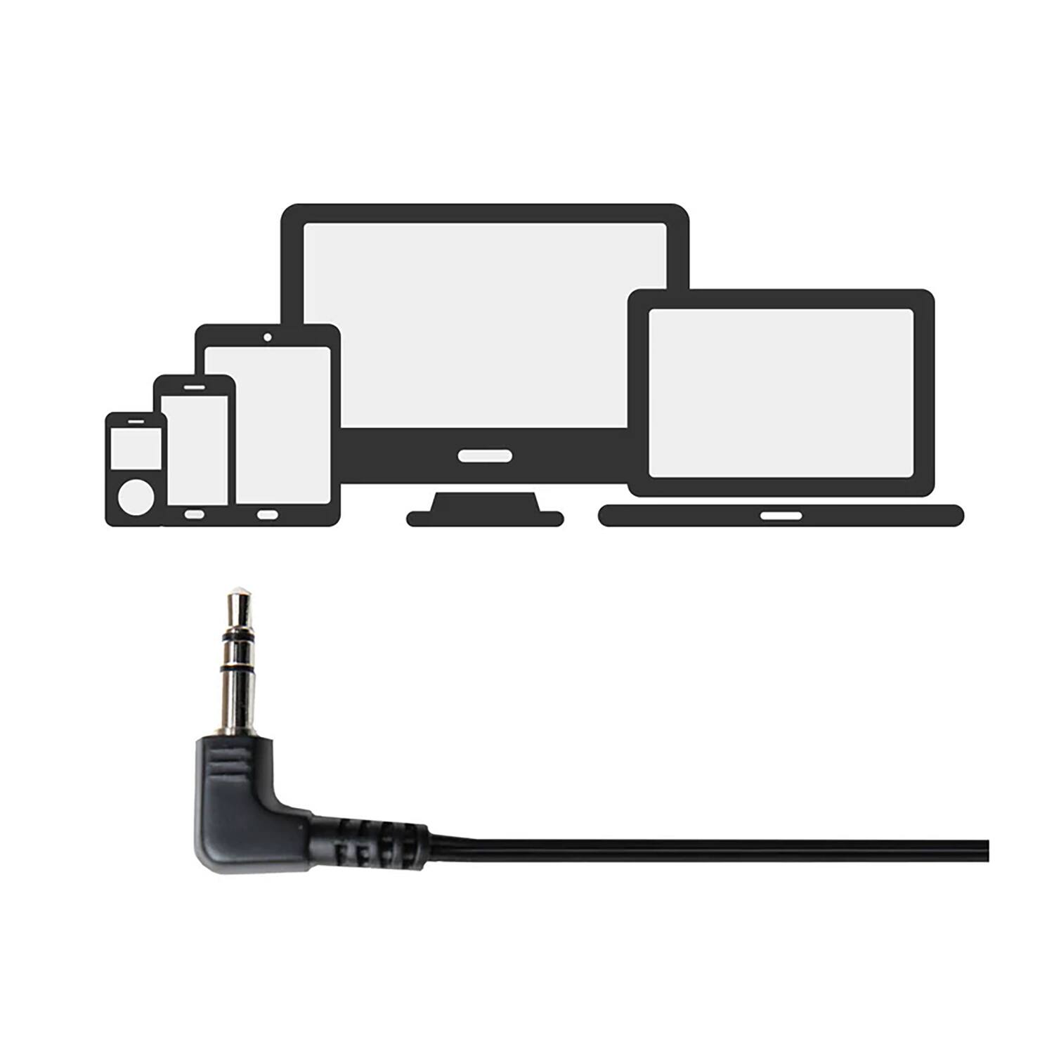 Alt View 3. Panasonic - ErgoFit In-Ear Earbud Headphones - Matte Black.