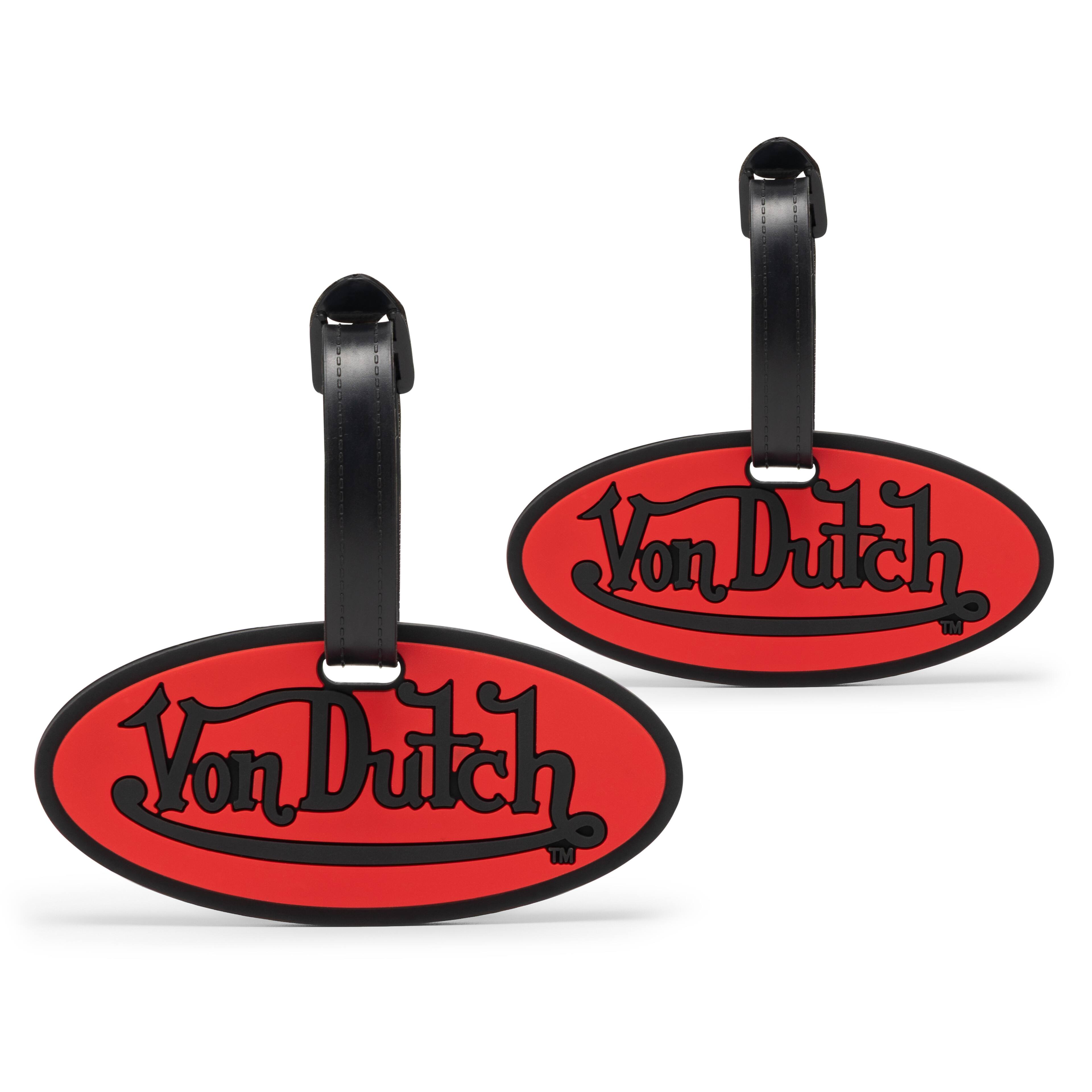 Von Dutch - 2-Piece Suitcase ID Tag Set with Adjustable Straps - Logo Patch price history on PriceWatchPro