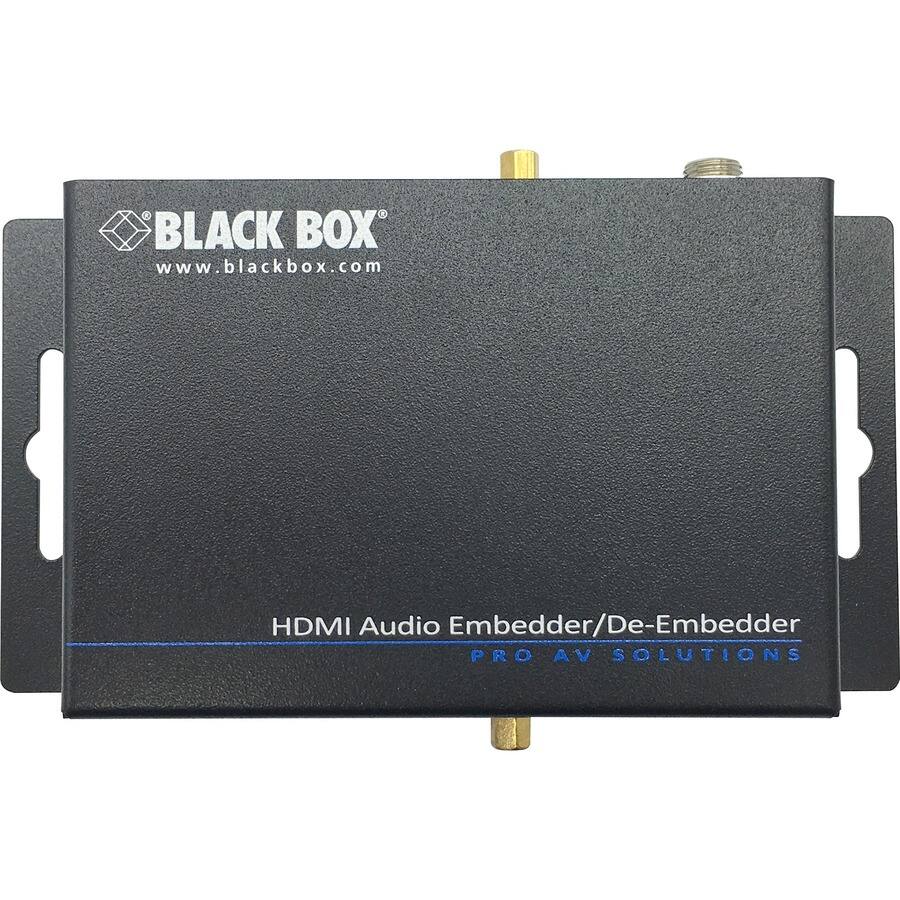 BLACK BOX  
www.blackbox.com  
HDMI Audio Embedder/De-Embedder  
PRO AV SOLUTIONS