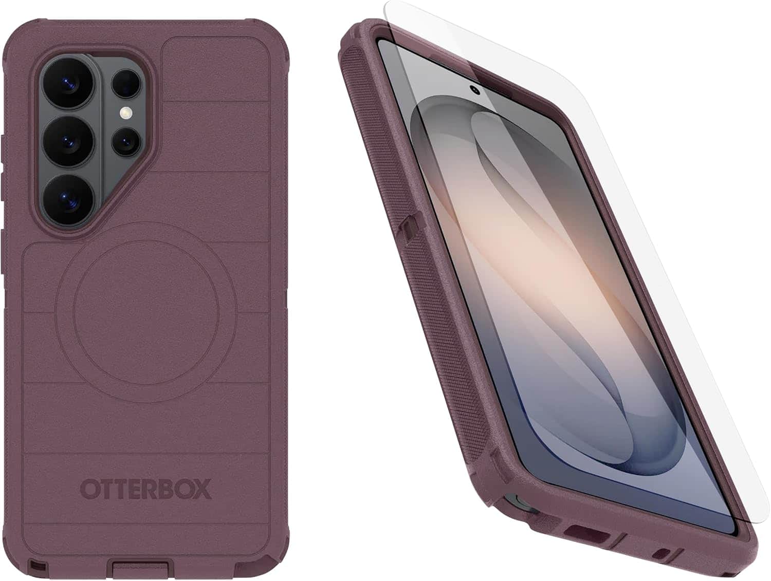 OtterBox - Galaxy S26 Ultra Bundle: Defender Series Case with Magnets & Screen Protector - Case Only - Rugged & Durable - Purple Majesty price history on PriceWatchPro