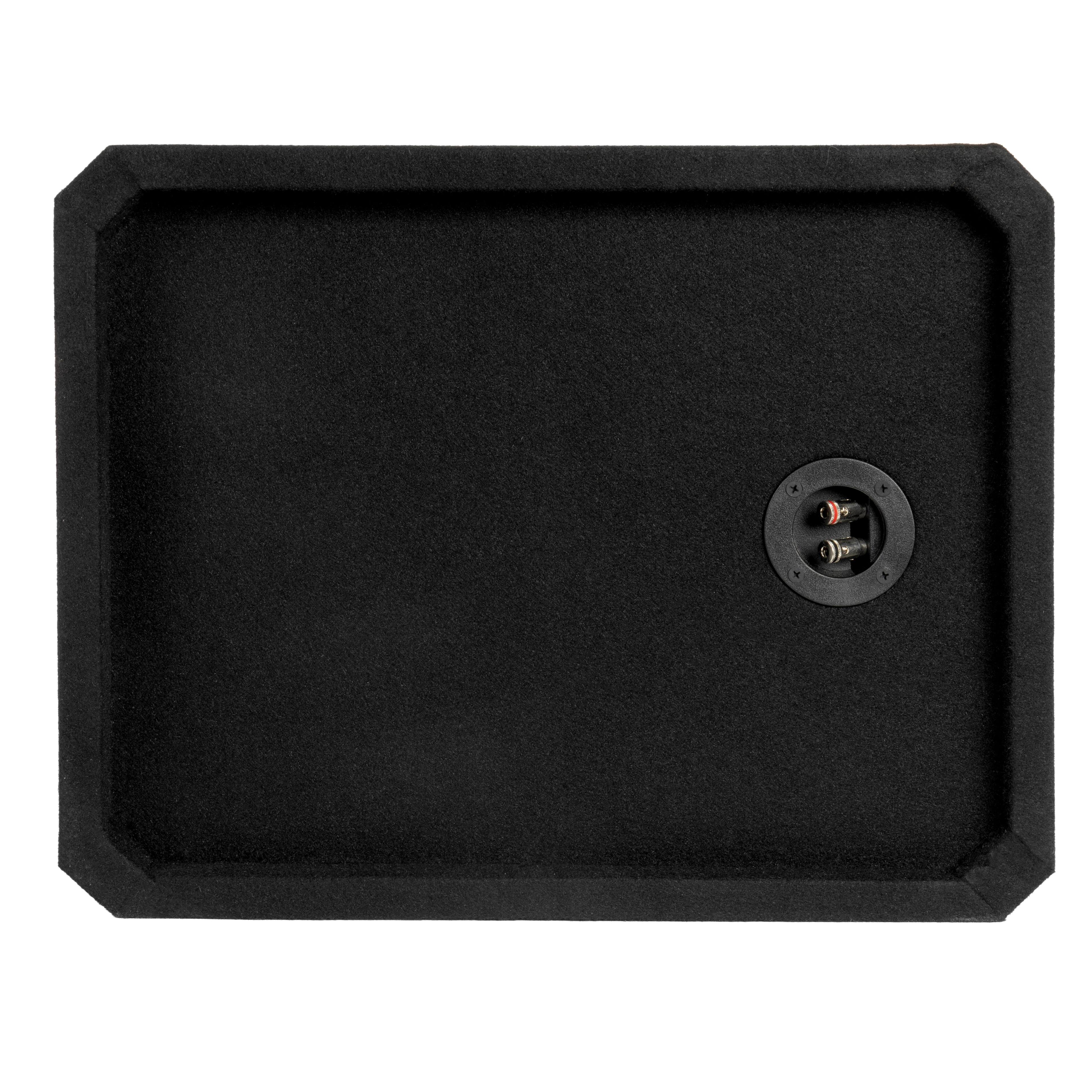 Alt View 2. NVX - NE101P Single 10" Slot Ported 3/4" MDF Subwoofer Enclosure.