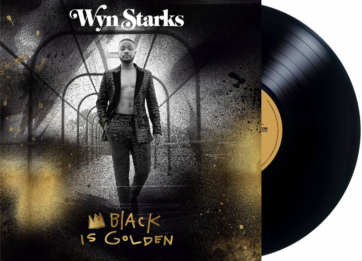 Wyn Starks - Black Is Golden   - VINYL LP price history on PriceWatchPro