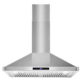 COSMO - 30 inches - Convertible - Wall Range Hood - Stainless Steel