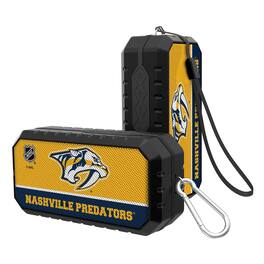 Keyscaper - Nashville Predators End Zone Water Resistant Bluetooth Speaker - Multicolor