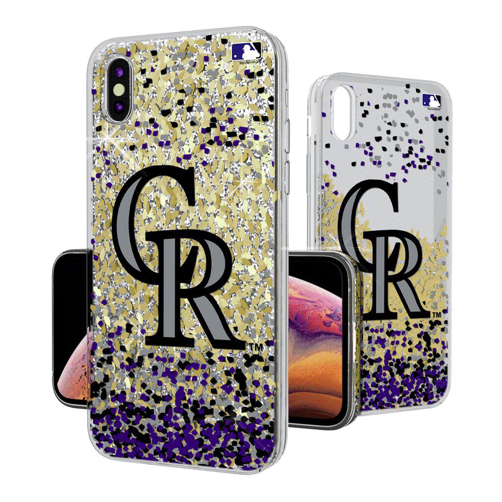Keyscaper - MLB - Colorado Rockies Glitter Confetti iPhone Case - 14 Pro Max - Multicolor price history on PriceWatchPro