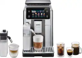 De'Longhi - PrimaDonna Aromatic Fully Automatic Espresso Machine - Titanium