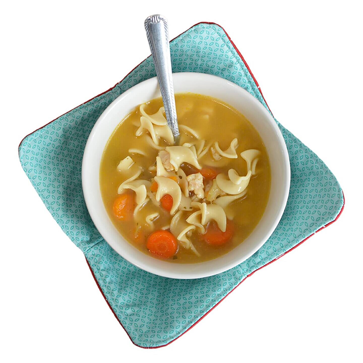 Left. AccuQuilt - GO! Big Bowl Hugger - Microwave Bowl Cozy Pattern Template, Quilting Supplies, Dies for Quilting - Multicolor.