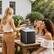 Alt View 5. Euhomy - Ice Maker Countertop, Portable Bullet Ice Machine with Self Cleaning, 26.5 Lbs/24H, 2 Size of Bullet-Shipped Ice - Black.