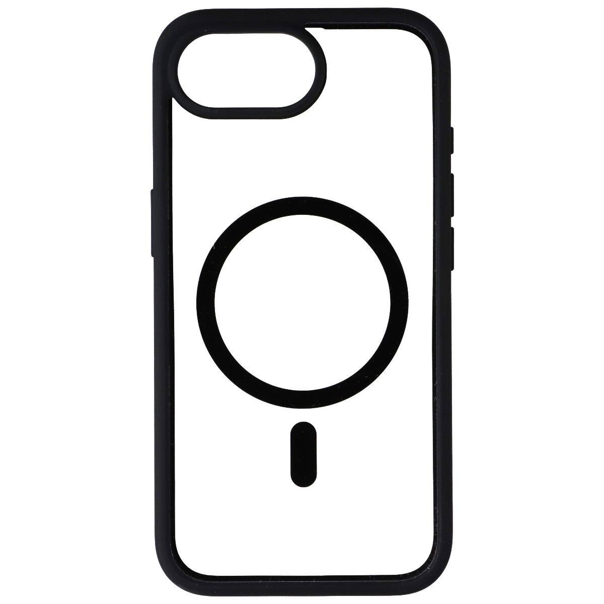 Front. Prodigee - Magneteek Series Case for MagSafe for Apple iPhone 16e - Black - Black.